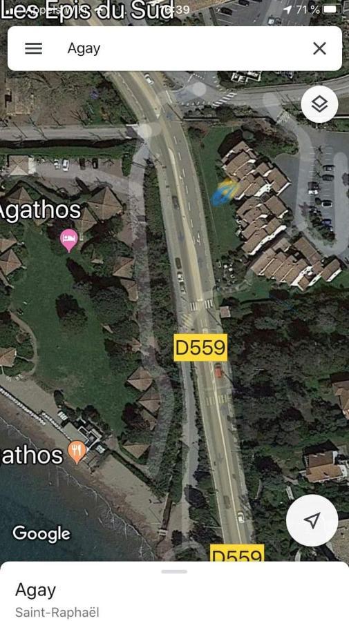 Saint-Raphaël Agay Le Pti Bonheur 60M2 Rez De Jardin, En Bord De Mer מראה חיצוני תמונה